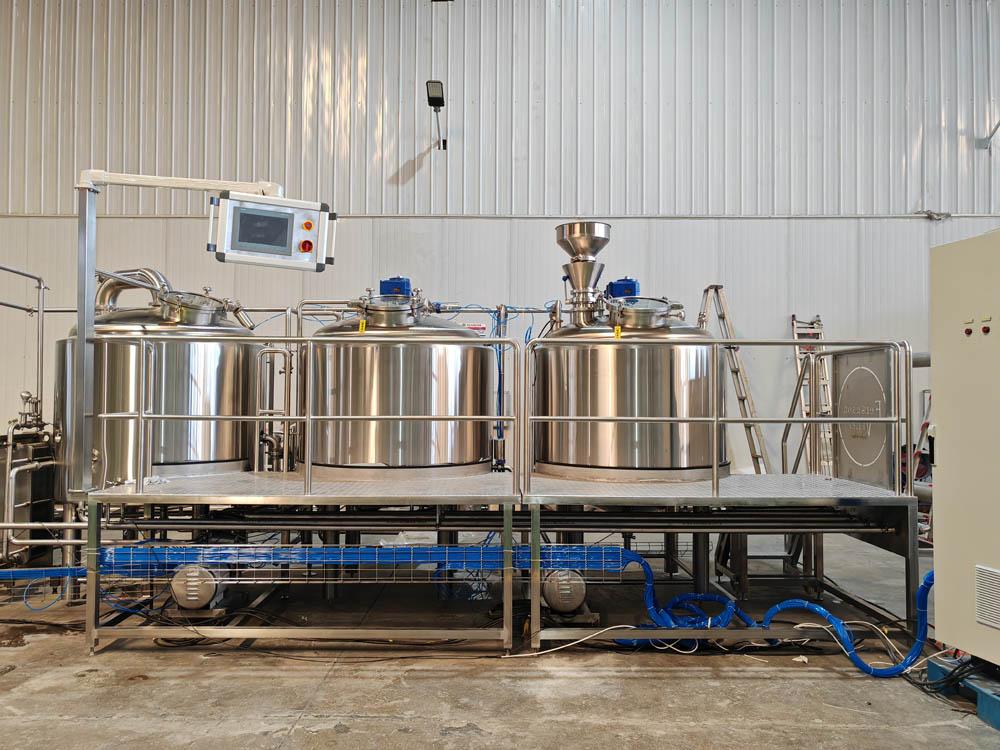 1000L Three Vessel Brewhouse Equipment